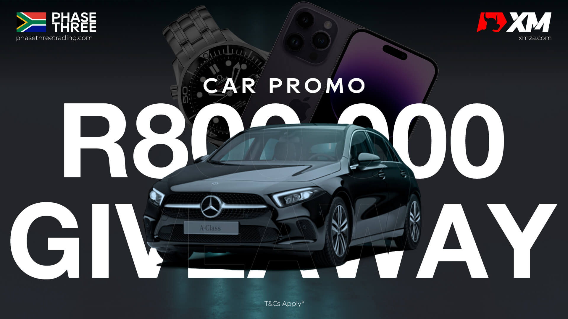 XM Global March R800 000 South African Car Promo - Sign Up Now!
